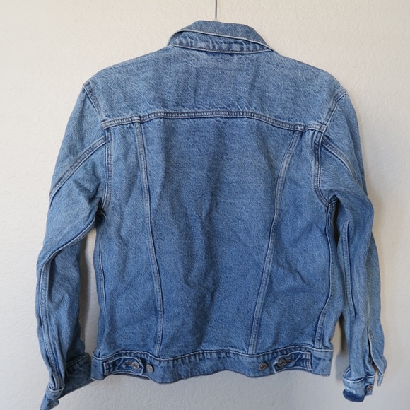 Levi's Blue Denim Trucker Jacket Size XS Women's - Picture 2 of 3